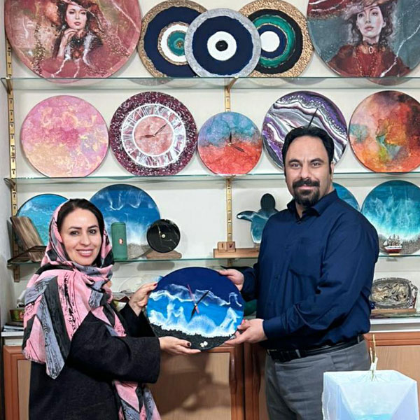 نمایشگاه رزین فرگل