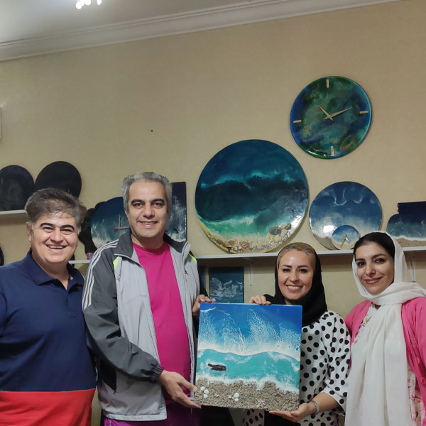 نمایشگاه رزین فرگل
