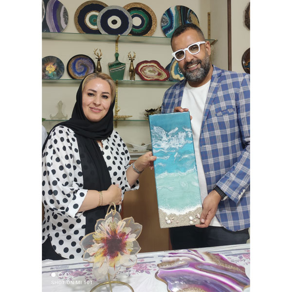 نمایشگاه رزین فرگل