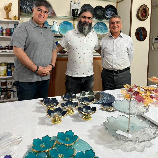 نمایشگاه رزین فرگل