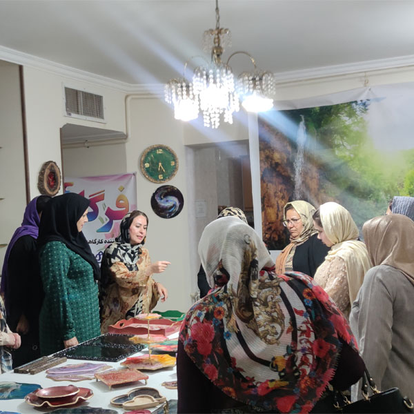 نمایشگاه رزین فرگل