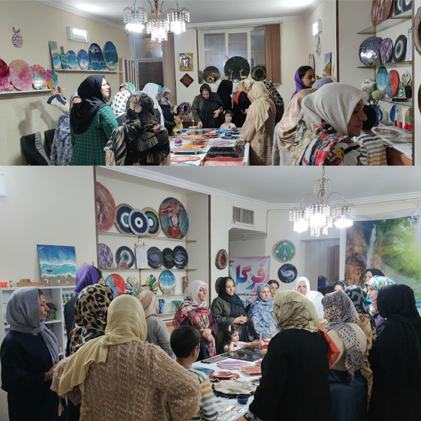 نمایشگاه رزین فرگل