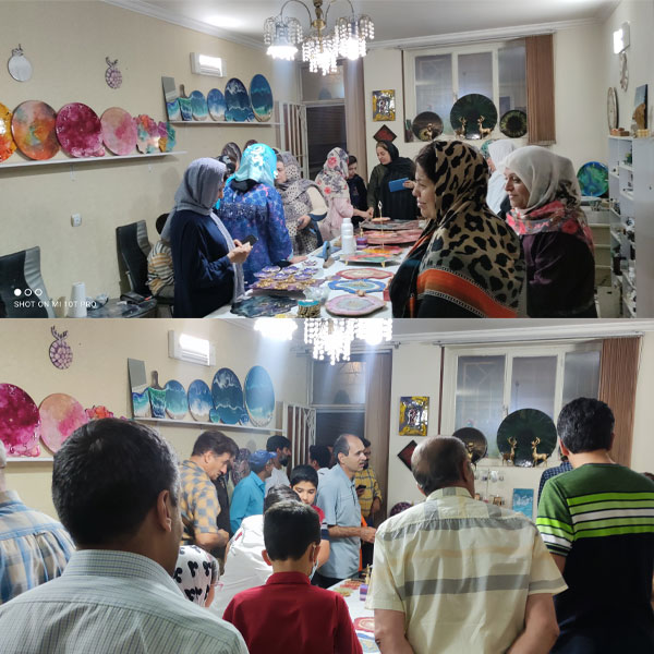 نمایشگاه رزین فرگل